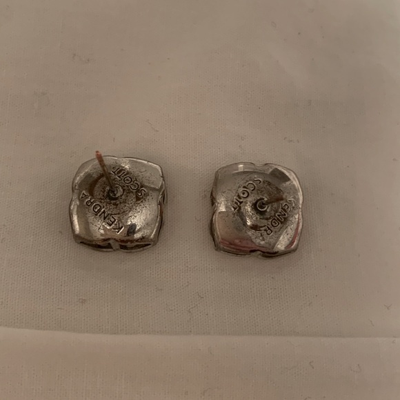 Kendra Scott Tima studs silver - Picture 2 of 2